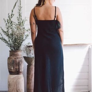 Hemp Temple Lilith Dress // Black